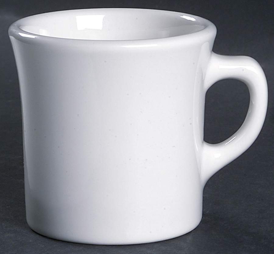 Best Restaurant Ware (All White) Small Mug by Homer Laughlin -1
