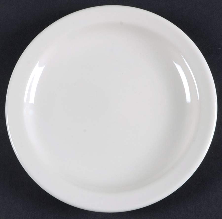 Best Restaurant Ware (All White) Salad Plate by Homer Laughlin -1
