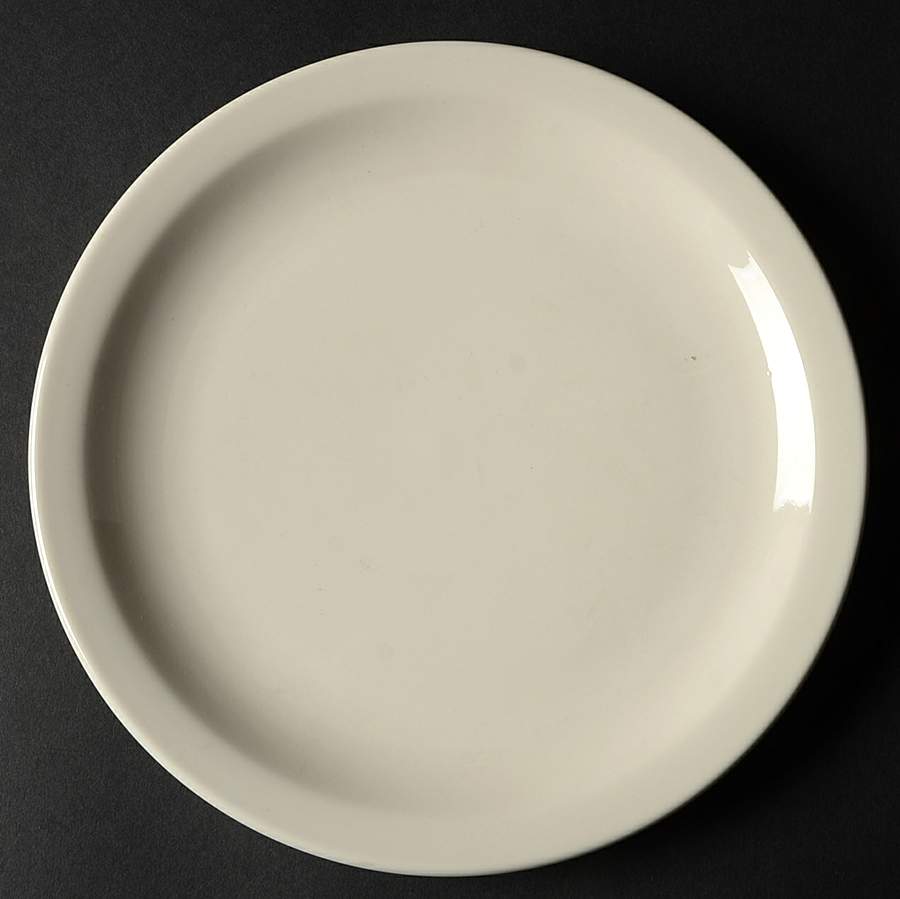 Best Restaurant Ware (All White) Luncheon Plate by Homer Laughlin -1