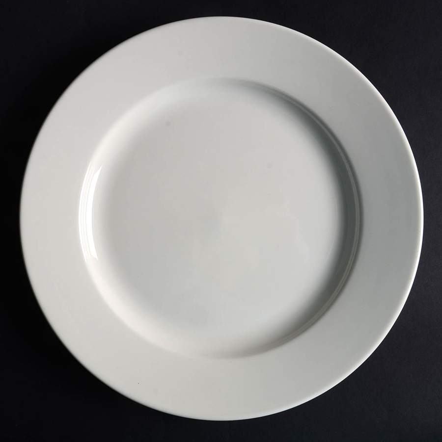 Best Restaurant Ware (All White) Large Dinner Plate by Homer Laughlin -1