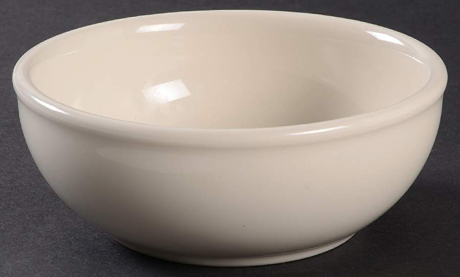 Best Restaurant Ware (All White) Rim Fruit/Dessert (Sauce) Bowl by Homer Laughlin -1