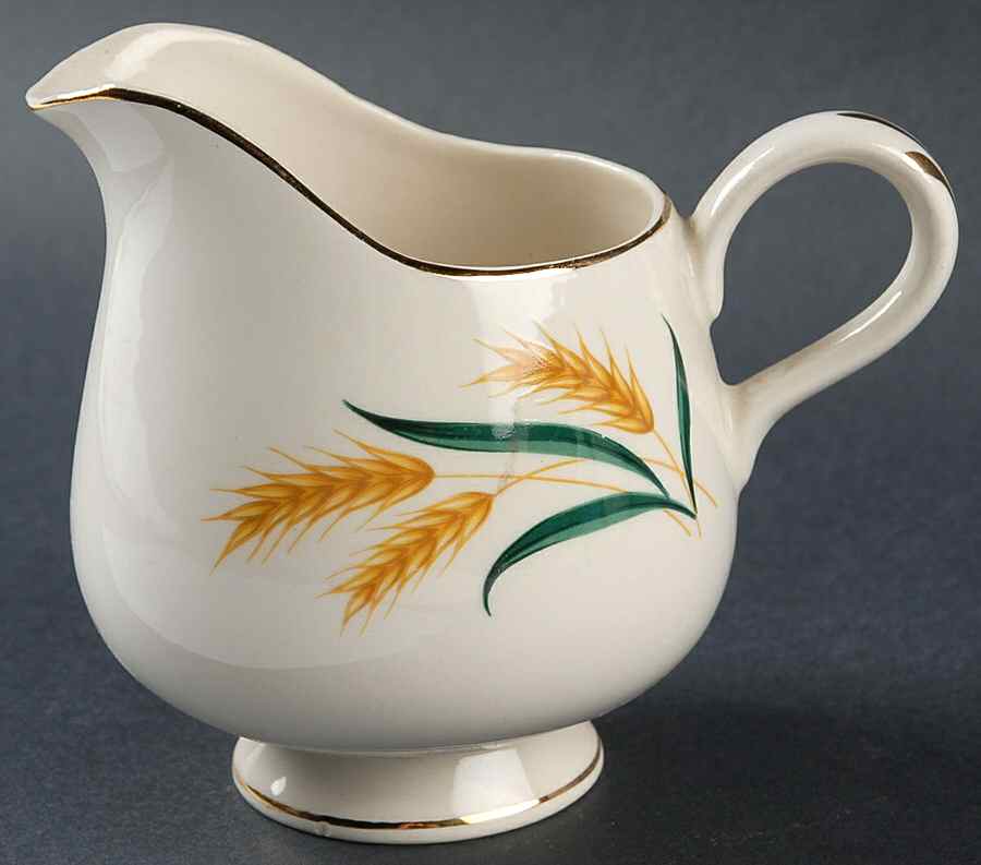 Royal Harvest (Gold Trim) Creamer by Homer Laughlin -1