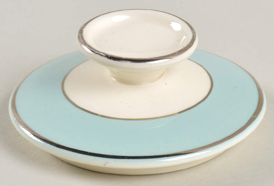 Romance Lid for Sugar Bowl by Homer Laughlin -1