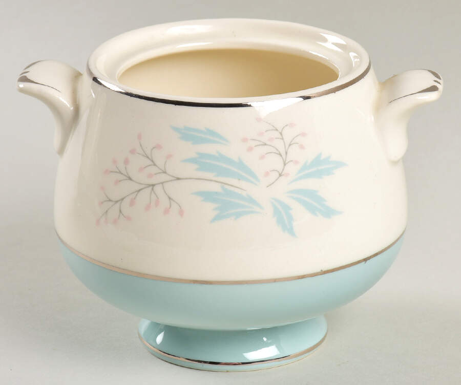 Romance Sugar Bowl No Lid by Homer Laughlin -1