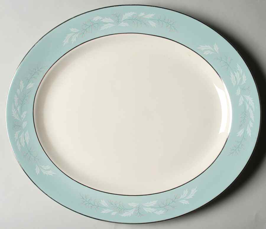 Romance 16" Oval Serving Platter by Homer Laughlin -1