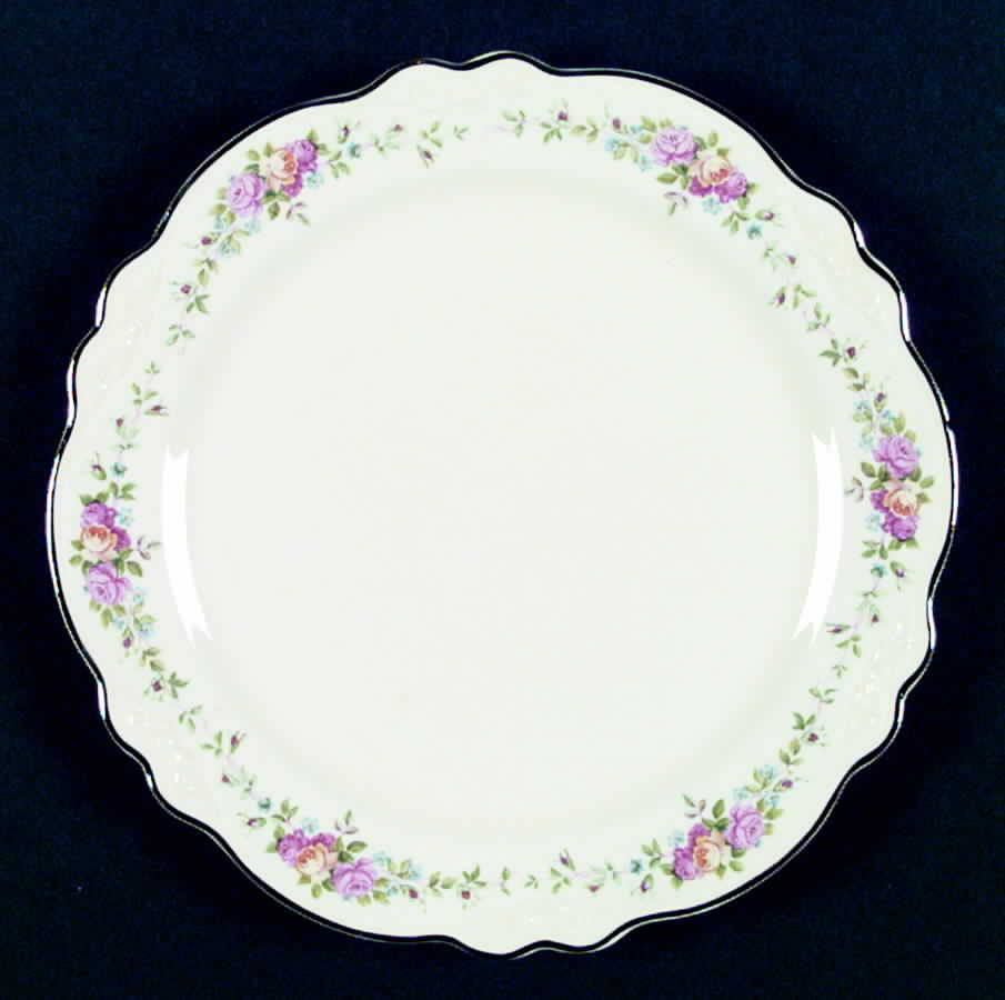 Rose Melody Dinner Plate by Homer Laughlin -1