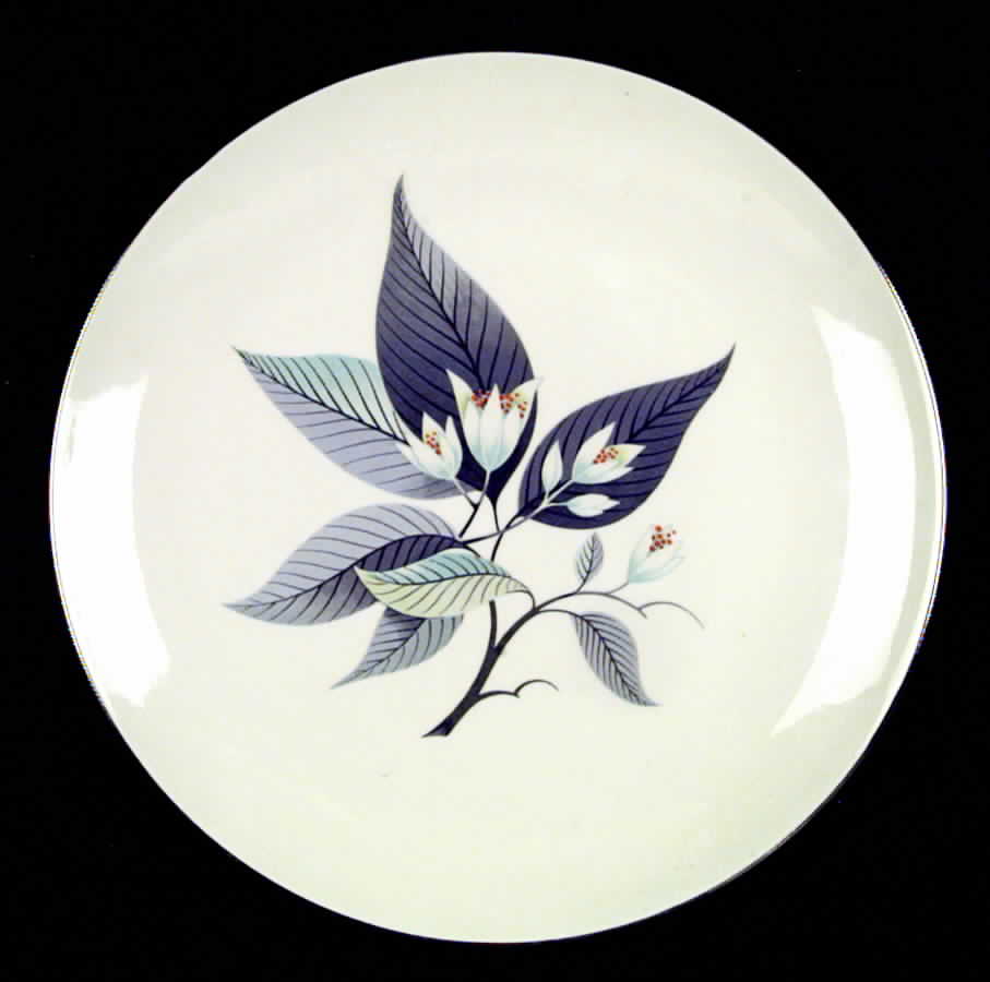 Lotus Hai (Rhythm Shape) Dinner Plate by Homer Laughlin -1