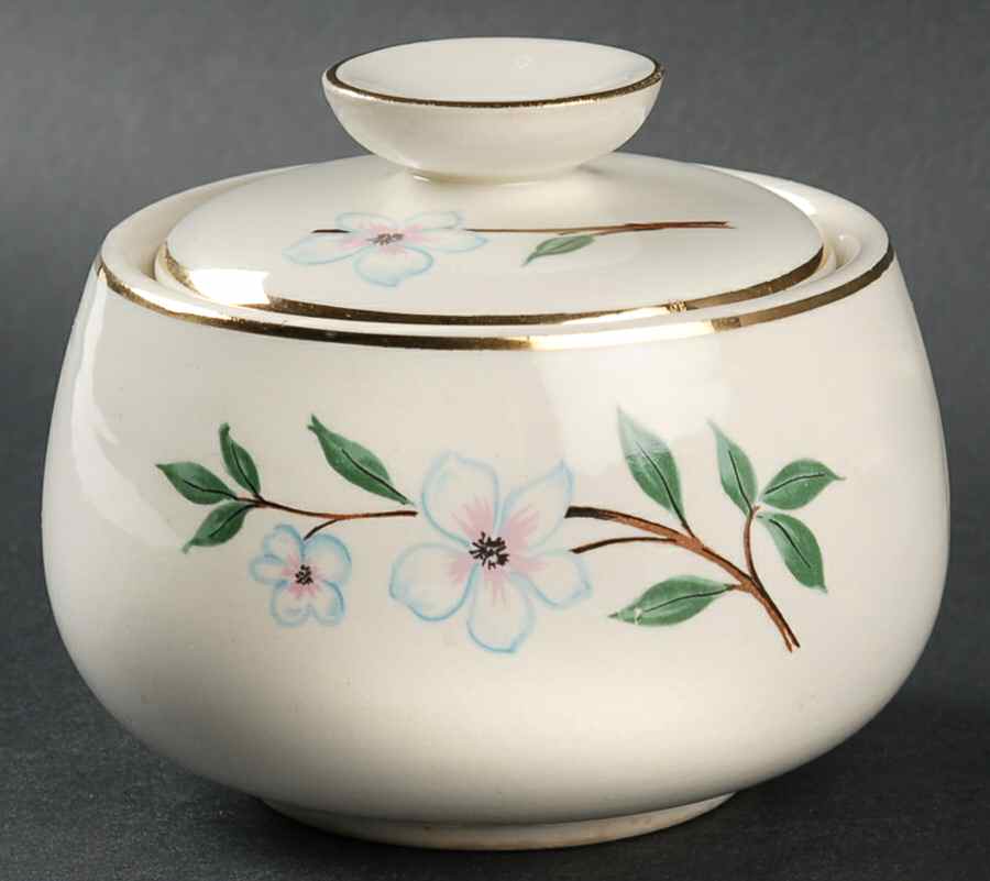RY168 Sugar Bowl & Lid by Homer Laughlin -1