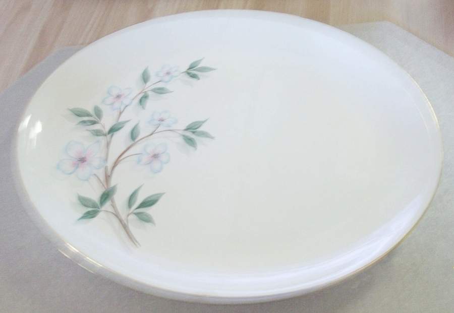 RY168 13" Oval Serving Platter by Homer Laughlin -1