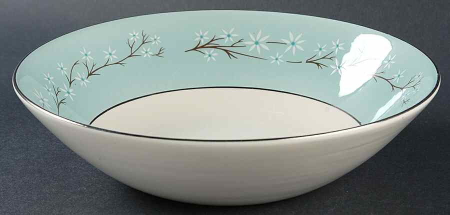 Starflower 8" Round Vegetable Bowl by Homer Laughlin -1