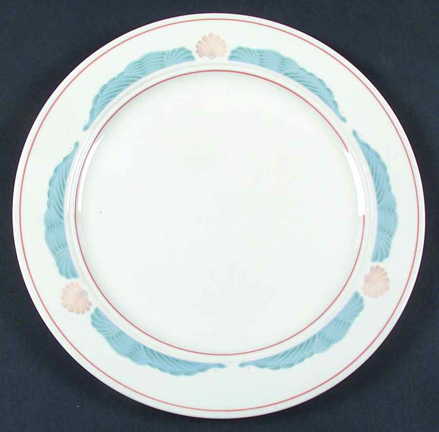 Seashell Dinner Plate by Homer Laughlin -1