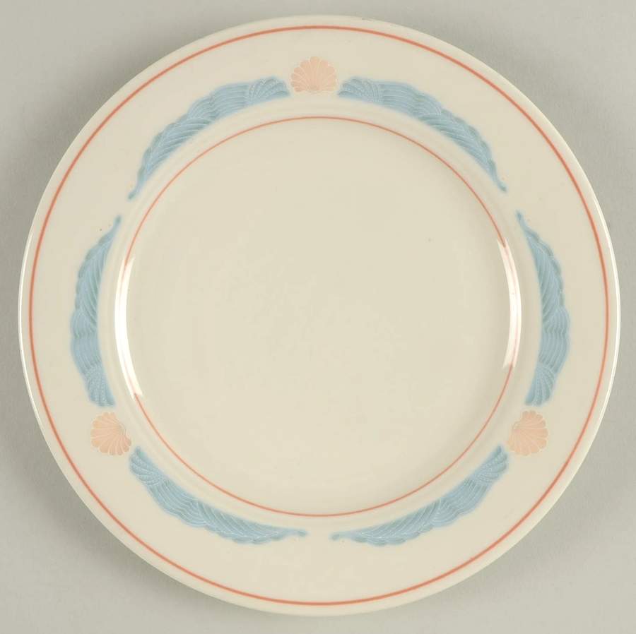 Seashell Salad Plate by Homer Laughlin -1
