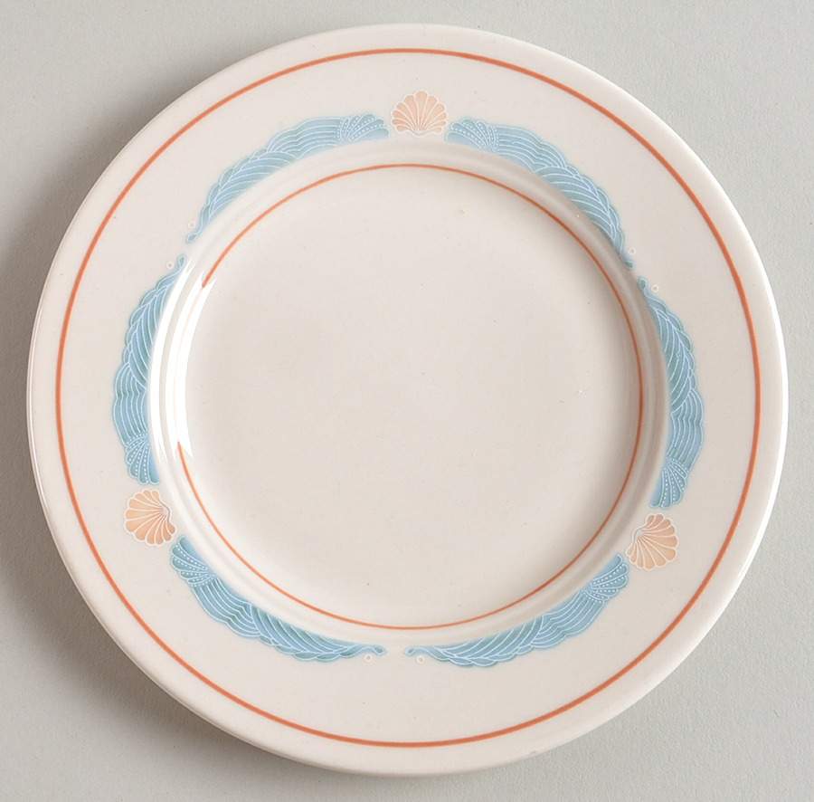 Seashell Bread & Butter Plate by Homer Laughlin -1