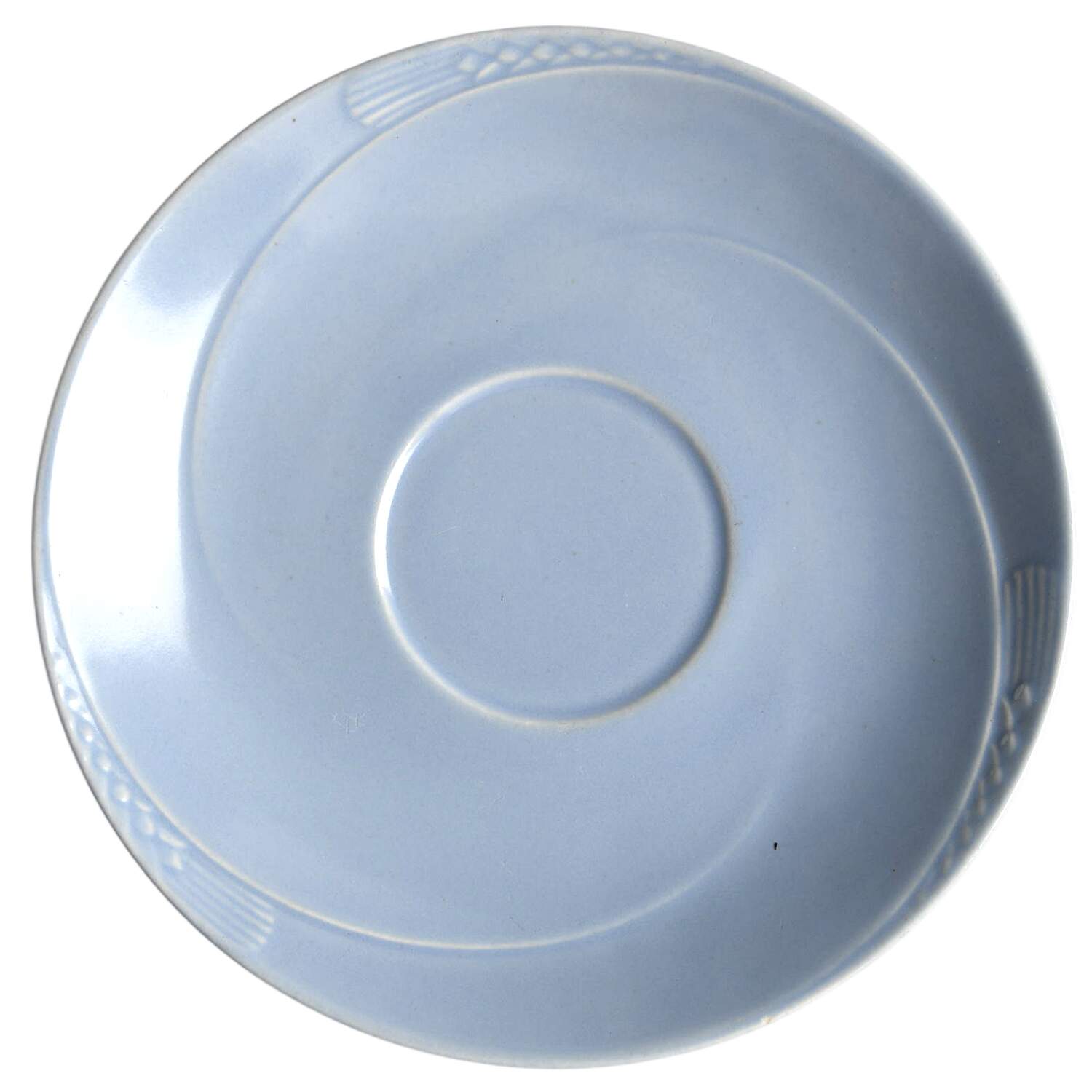 Serenade Blue Saucer by Homer Laughlin -1