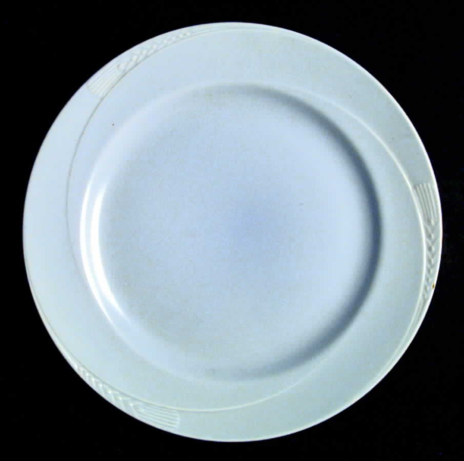 Serenade Blue Dinner Plate by Homer Laughlin -1