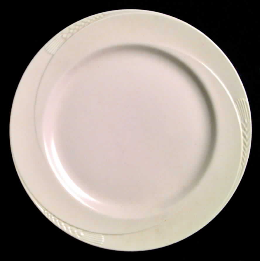 Serenade Pink Dinner Plate by Homer Laughlin -1