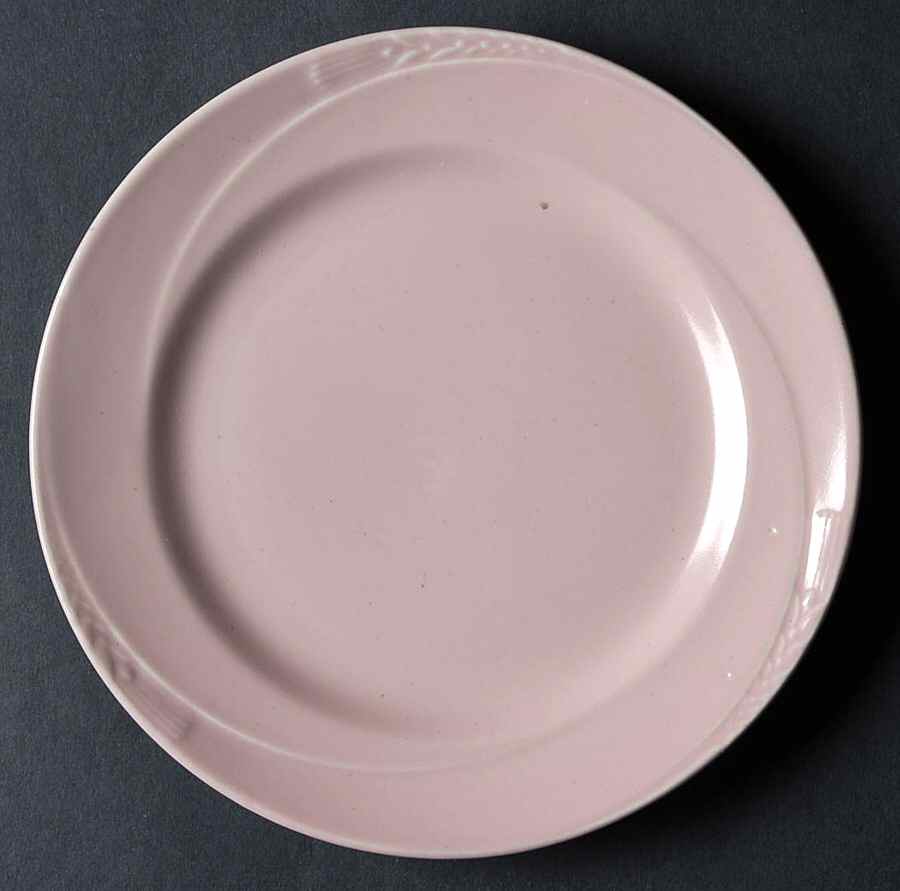 Serenade Pink Bread & Butter Plate by Homer Laughlin -1