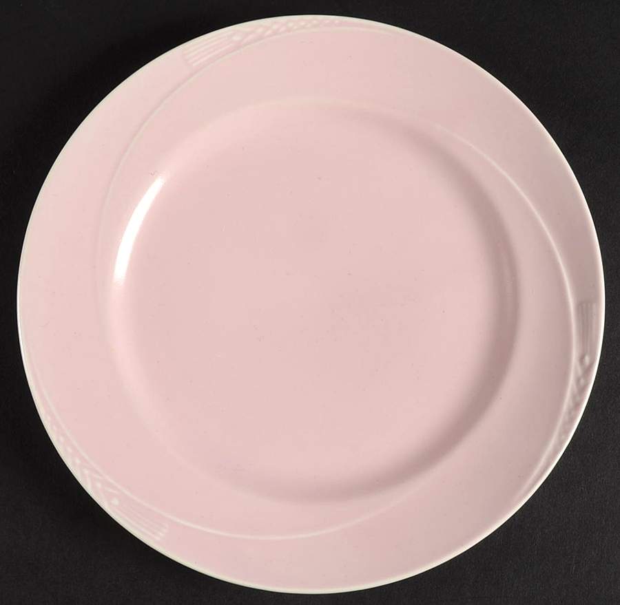 Serenade Pink Salad Plate by Homer Laughlin -1