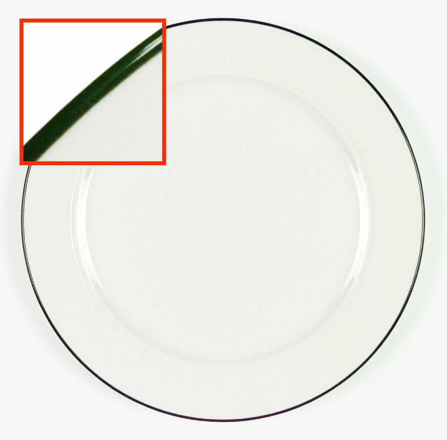 Seville Green Dinner Plate by Homer Laughlin -1