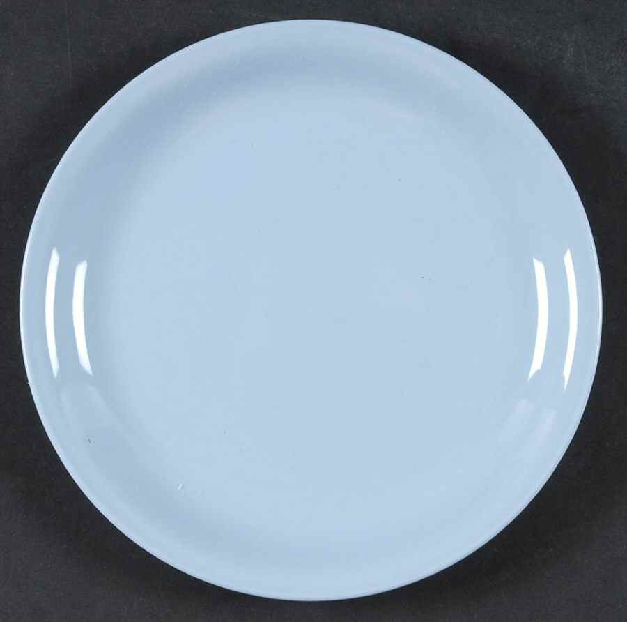 Skytone Blue (Undecorated) Salad Plate by Homer Laughlin -1