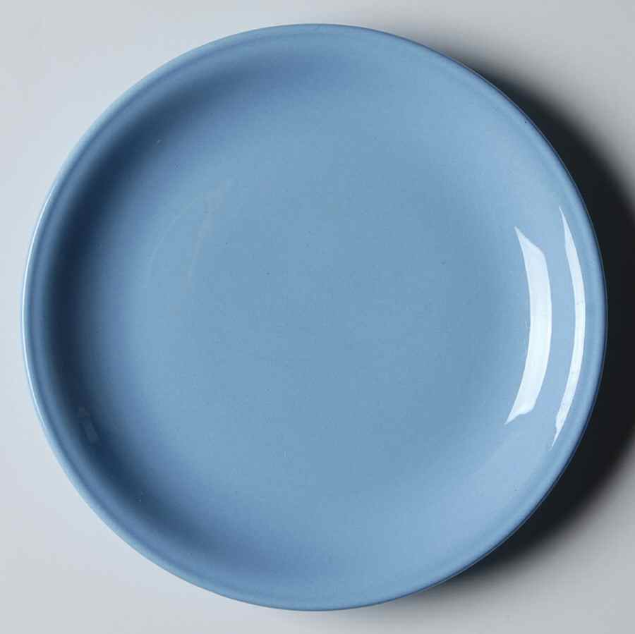 Skytone Blue (Undecorated) Bread & Butter Plate by Homer Laughlin -1