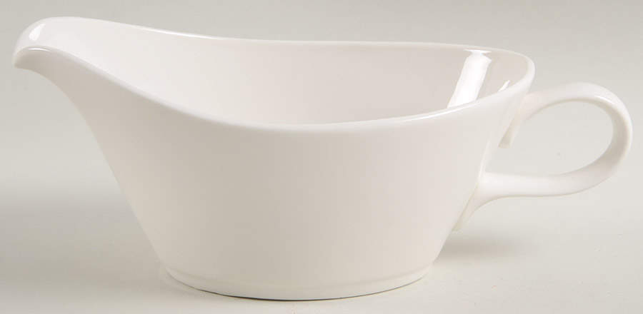 Snow White Gravy Boat by Homer Laughlin -1