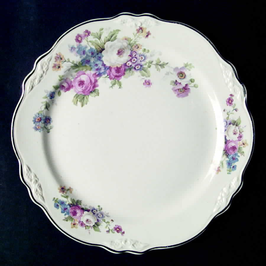 South of France Luncheon Plate by Homer Laughlin -1