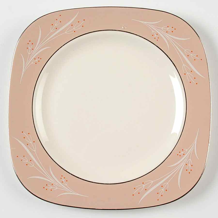 South Wind Square Salad Plate by Homer Laughlin -1