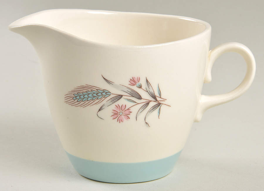 Spring Garden (Band Edge) Creamer by Homer Laughlin -1