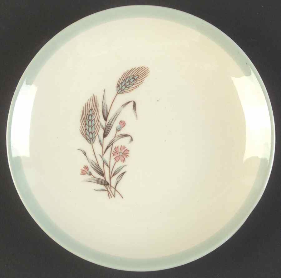 Spring Garden (Band Edge) Bread & Butter Plate by Homer Laughlin -1