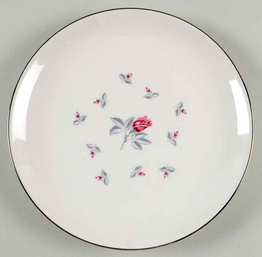 Spring Rose Salad Plate by Homer Laughlin -1