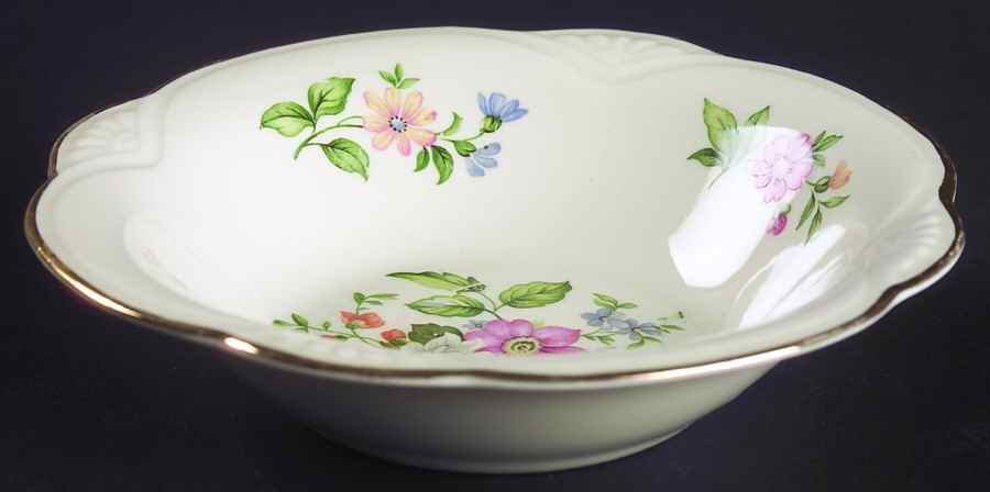 Springtime (Marigold) Fruit/Dessert (Sauce) Bowl by Homer Laughlin -1