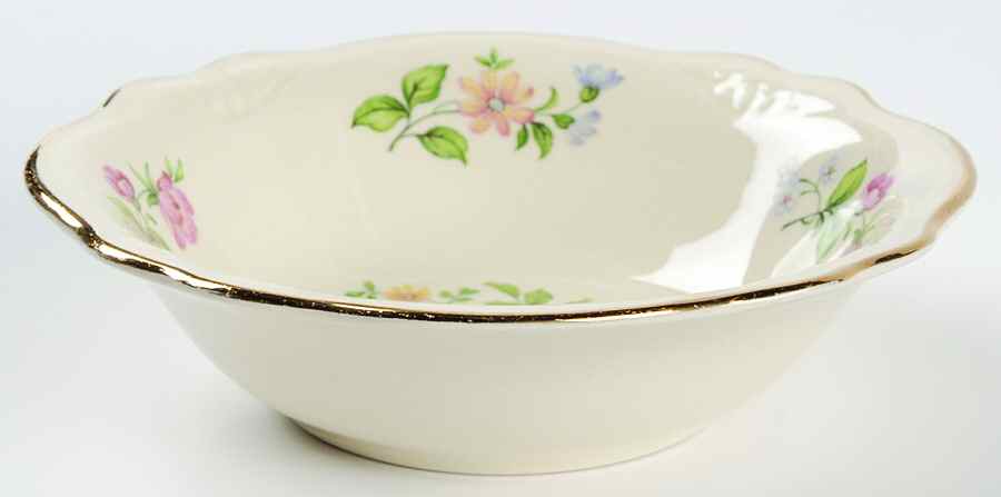 Springtime (Virginia Rose) Fruit/Dessert (Sauce) Bowl by Homer Laughlin -1