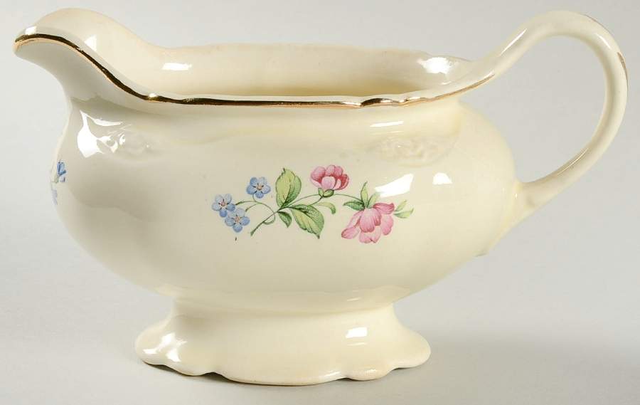 Springtime (Virginia Rose) Creamer by Homer Laughlin -1