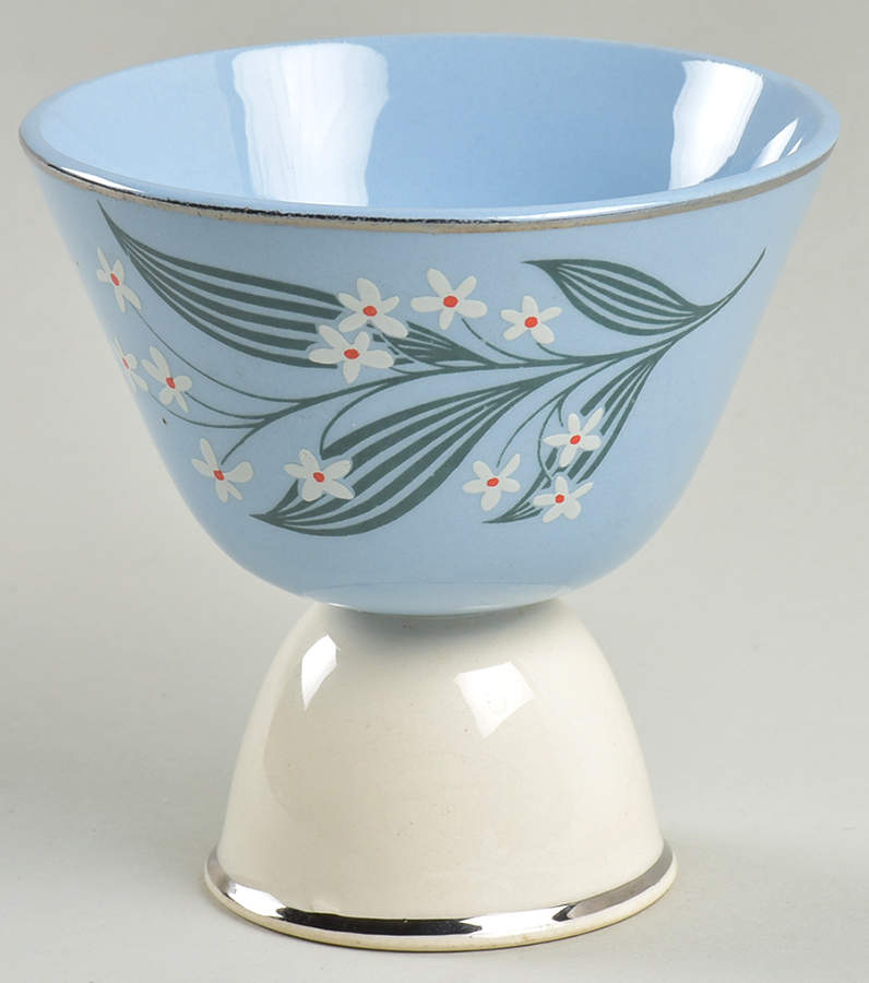 Stardust Double Egg Cup by Homer Laughlin -1