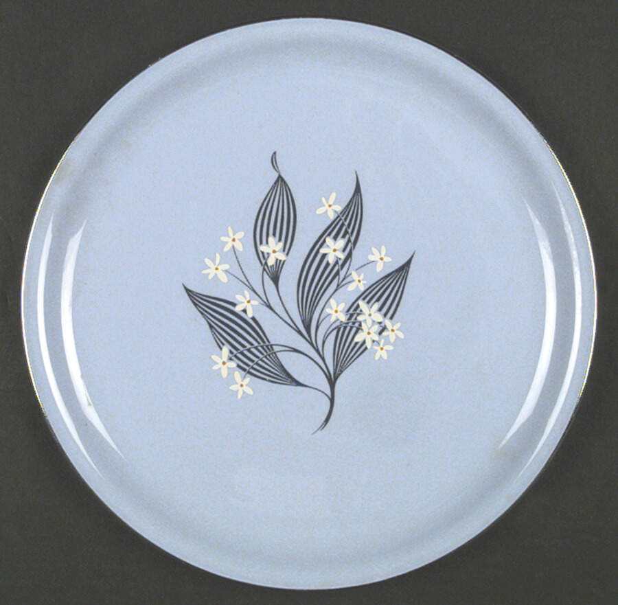 Stardust Dinner Plate by Homer Laughlin -1