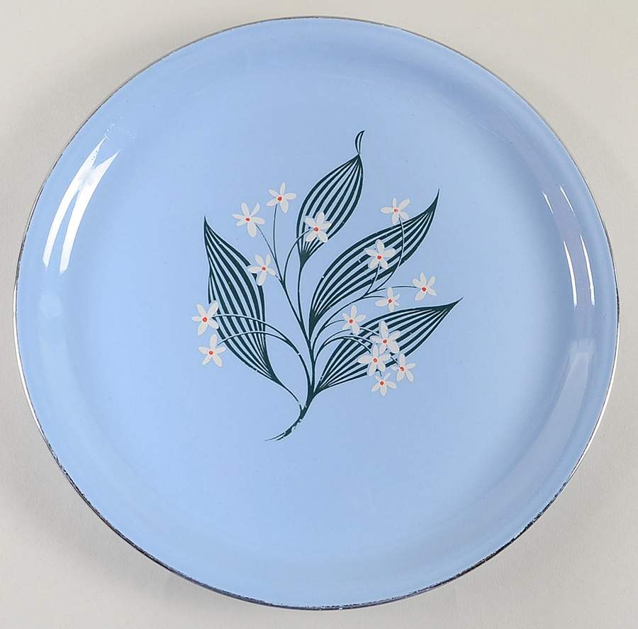 Stardust Luncheon Plate by Homer Laughlin -1