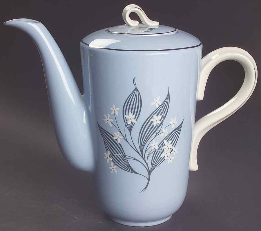 Stardust Coffee Pot & Lid by Homer Laughlin -1