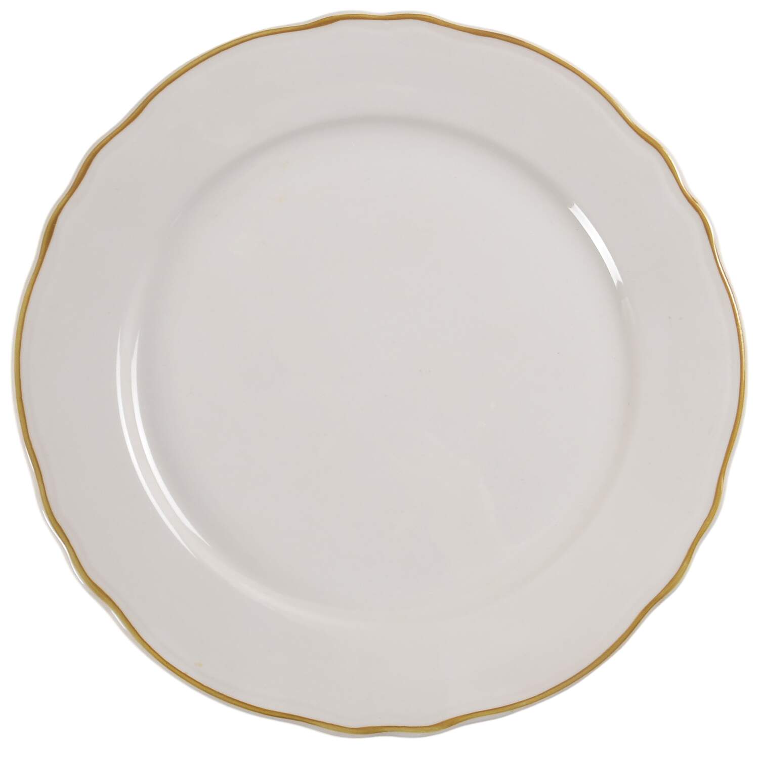 Styleline Gold Large Dinner Plate by Homer Laughlin -1