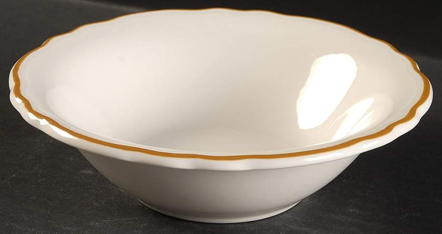 Styleline Gold Coupe Cereal Bowl by Homer Laughlin -1