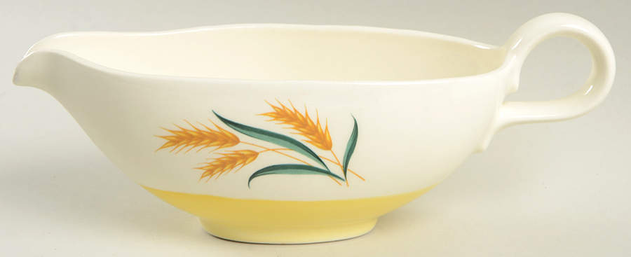 Sunrise Gravy Boat by Homer Laughlin -1
