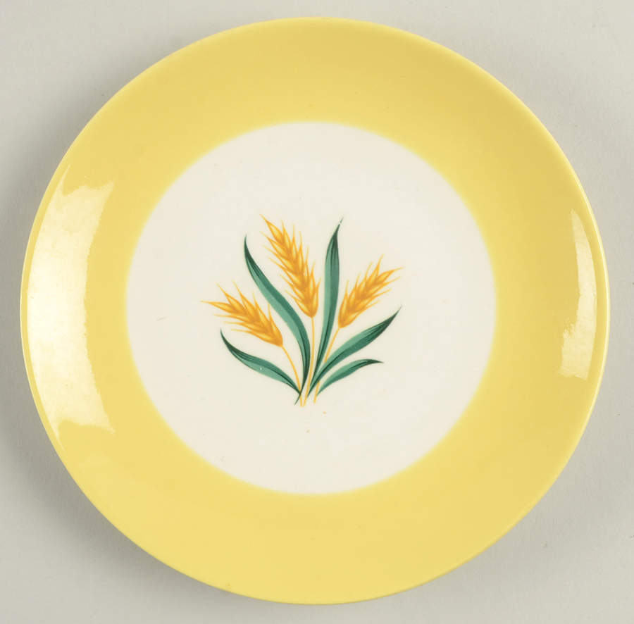 Sunrise Bread & Butter Plate by Homer Laughlin -1