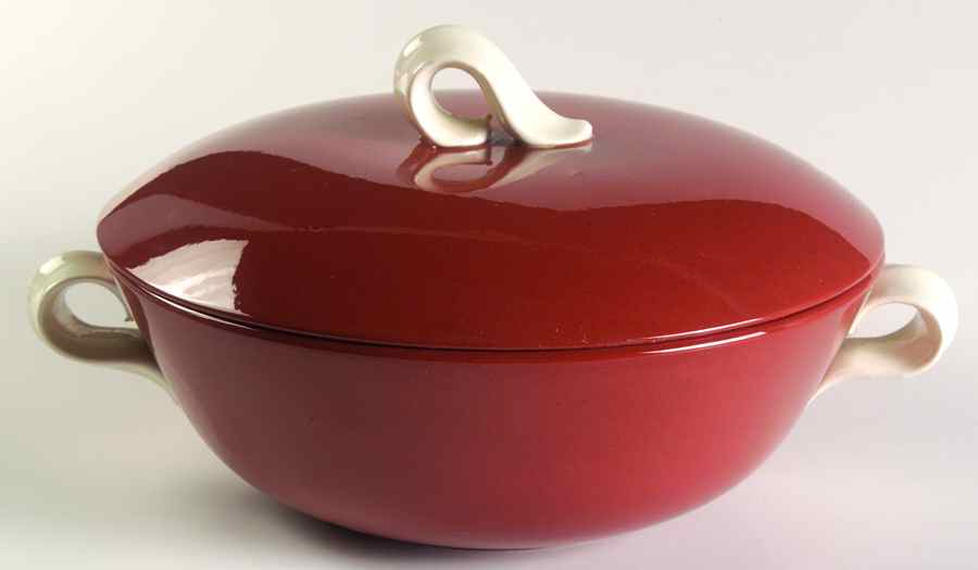 Suntone Round Covered Vegetable by Homer Laughlin -1