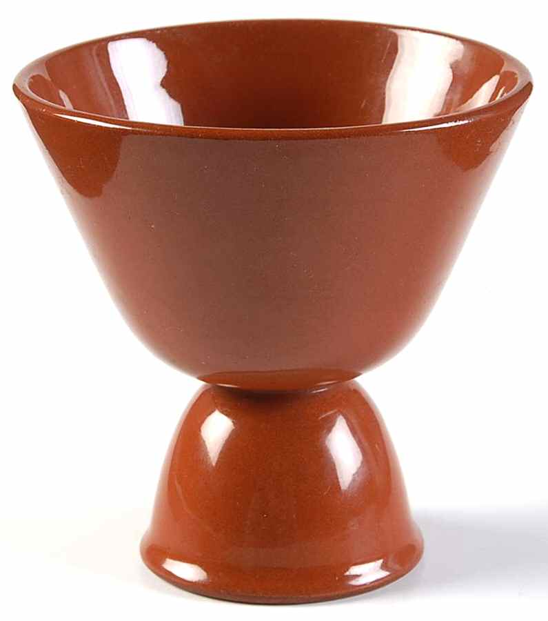 Suntone Double Egg Cup by Homer Laughlin -1