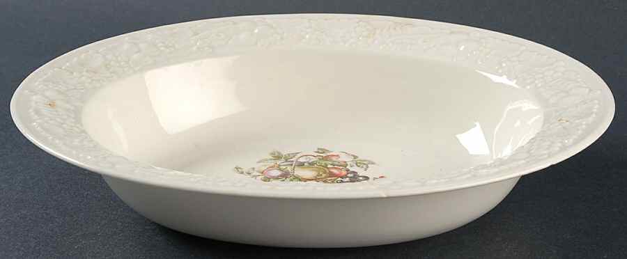 Surrey 9" Oval Vegetable Bowl by Homer Laughlin -1