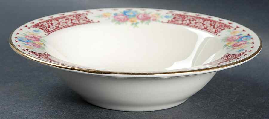 Temp Pica Rim Fruit/Dessert (Sauce) Bowl by Homer Laughlin -1