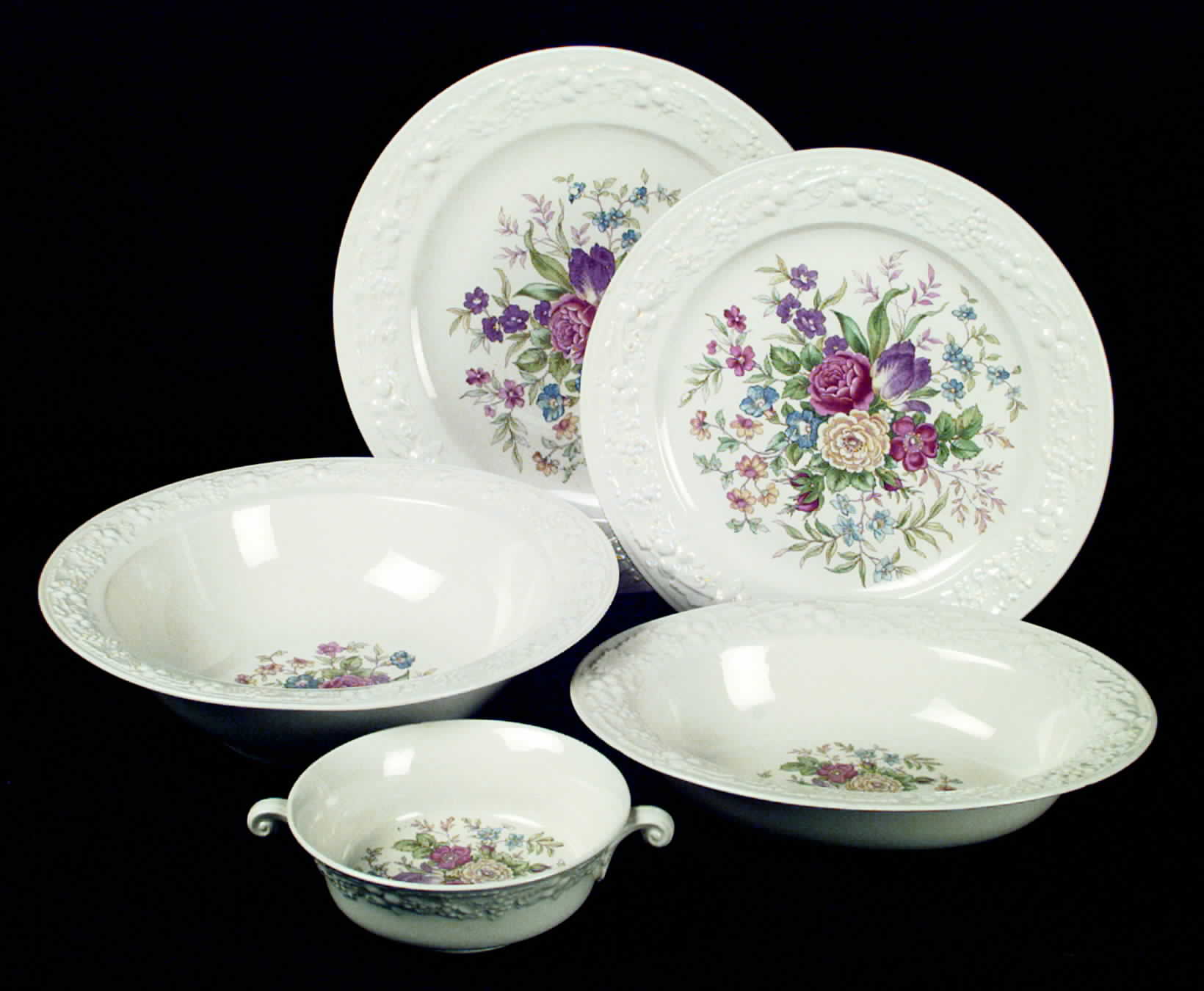 TH11 Footed Cream Soup Bowl by Homer Laughlin -1
