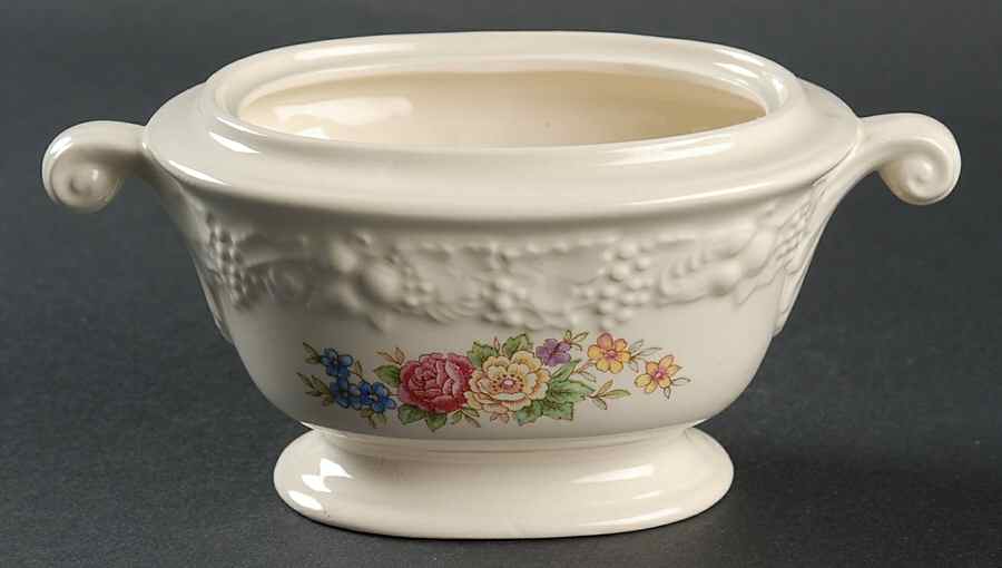 TH11 Sugar Bowl No Lid by Homer Laughlin -1