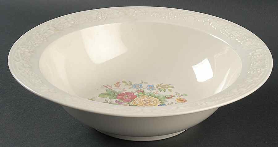 TH11 9" Round Vegetable Bowl by Homer Laughlin -1