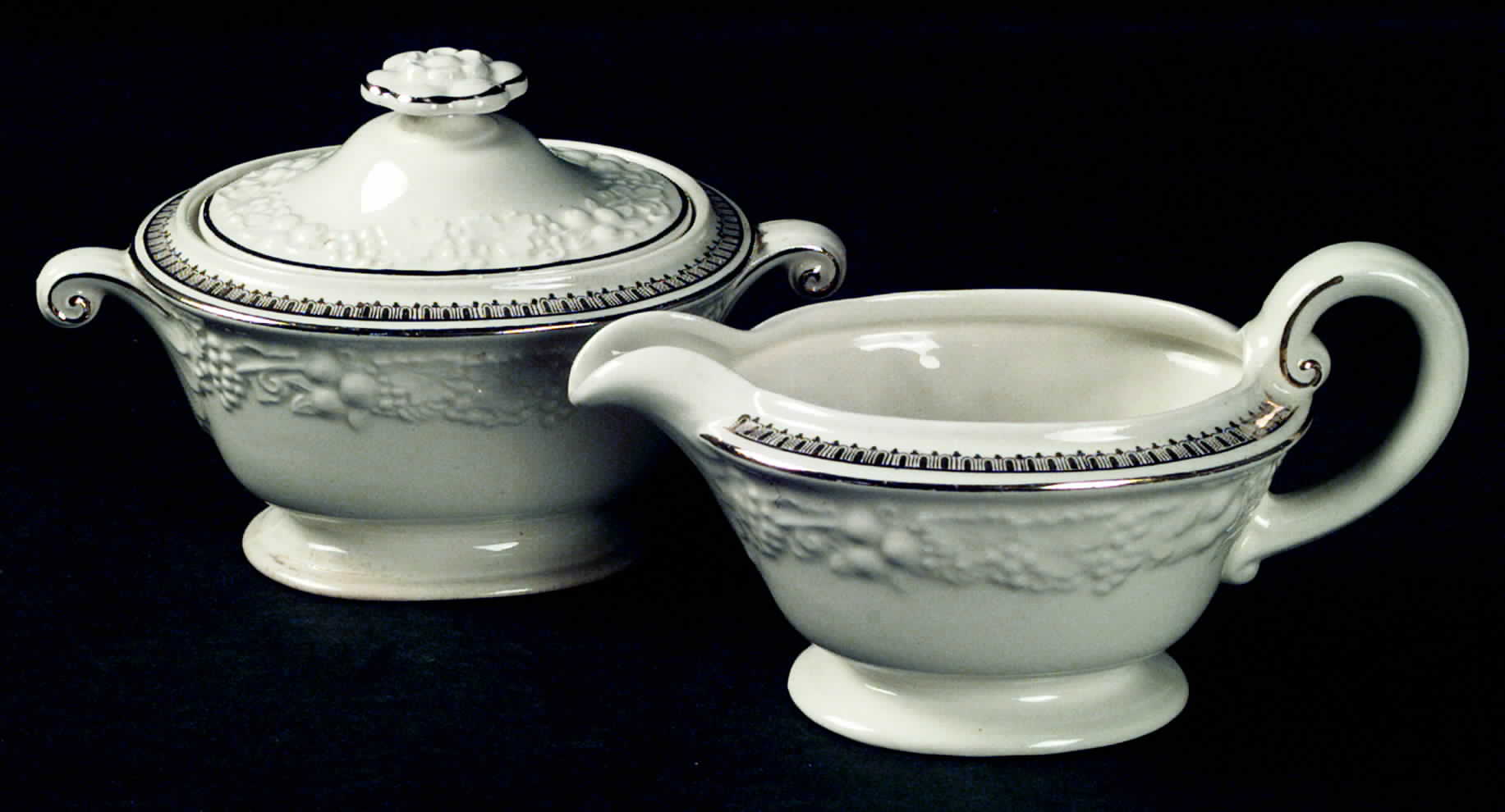 TH14 Gold Creamer by Homer Laughlin -1